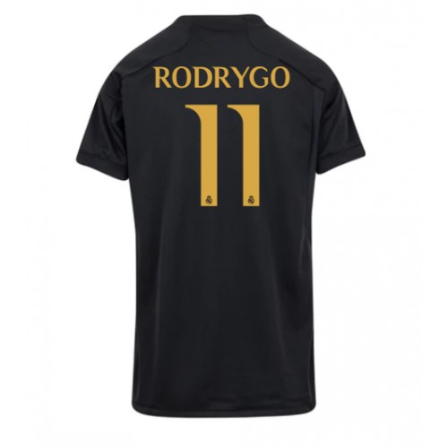 Dámy Fotbalový dres Real Madrid Rodrygo Goes #11 2023-24 Třetí Krátký Rukáv